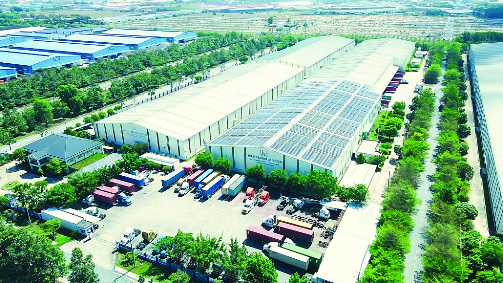 Logistic xanh
